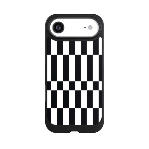 Apple iPhone Air NIVOcore Checked Abstract Bold Black and White Color Block