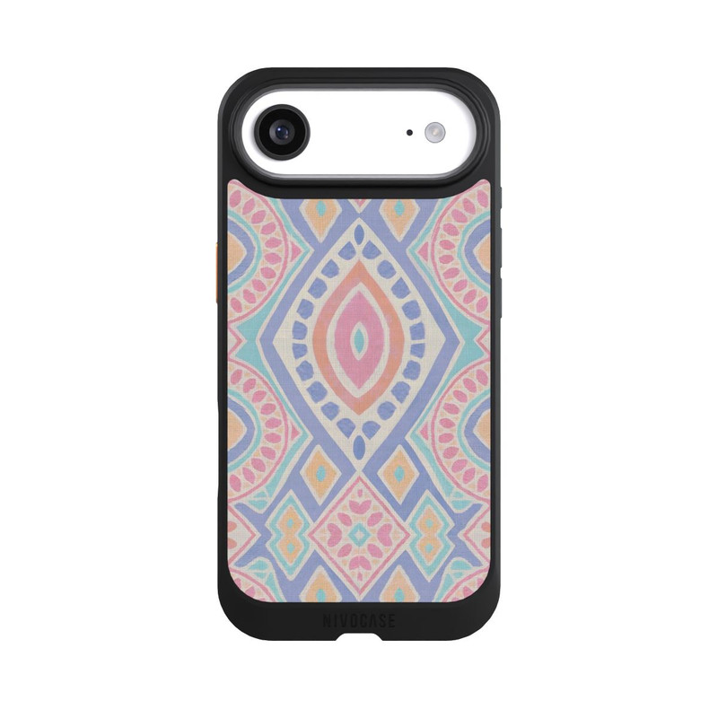 iPhone Air NIVOcore Boho Geometric Mosaic Intricate Tribal Design