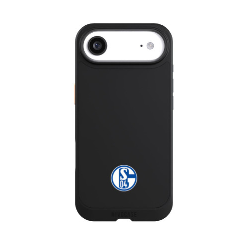 Apple iPhone Air NIVOcore FC Schalke 04 Logo Klein Transparent