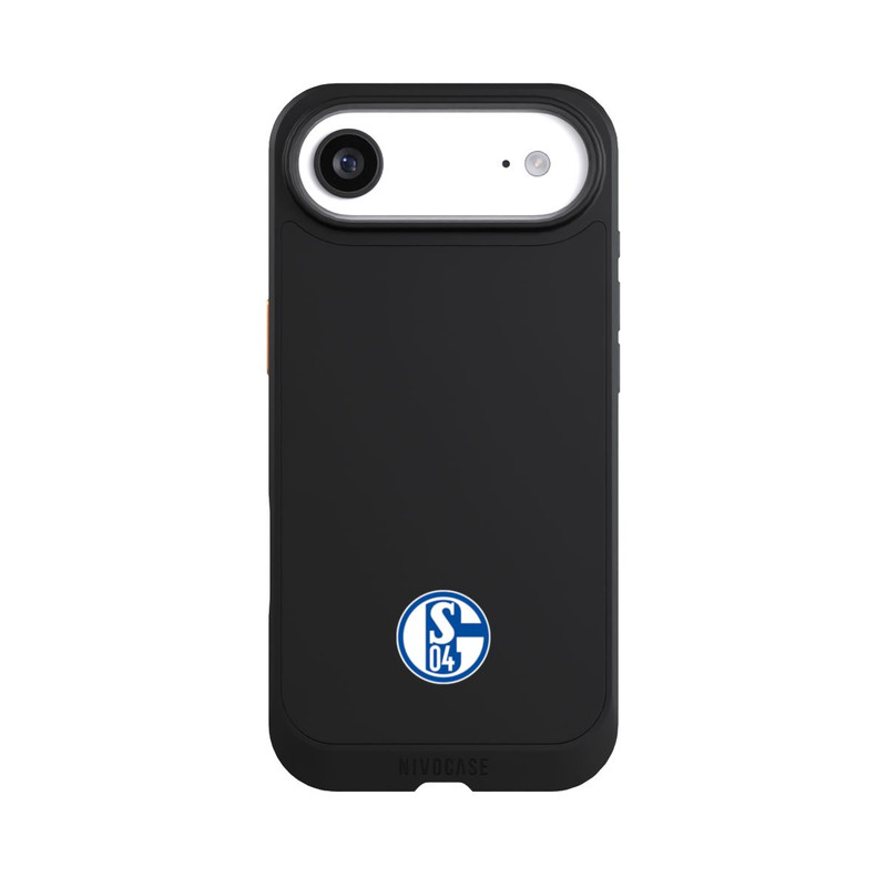 iPhone Air NIVOcore FC Schalke 04 Logo Klein Transparent