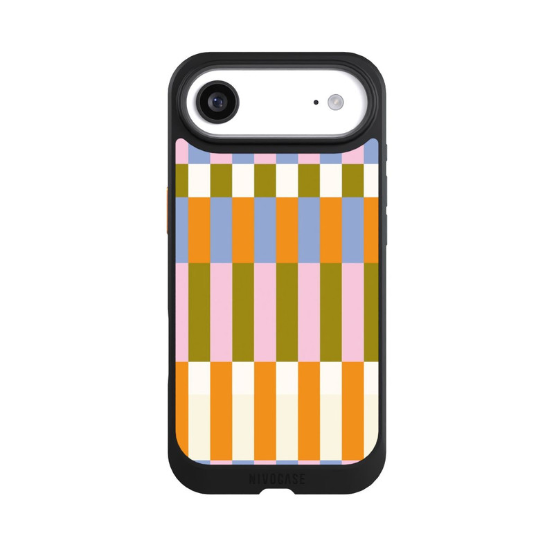 iPhone Air NIVOcore Thème à Carreaux Colorés et Audacieux