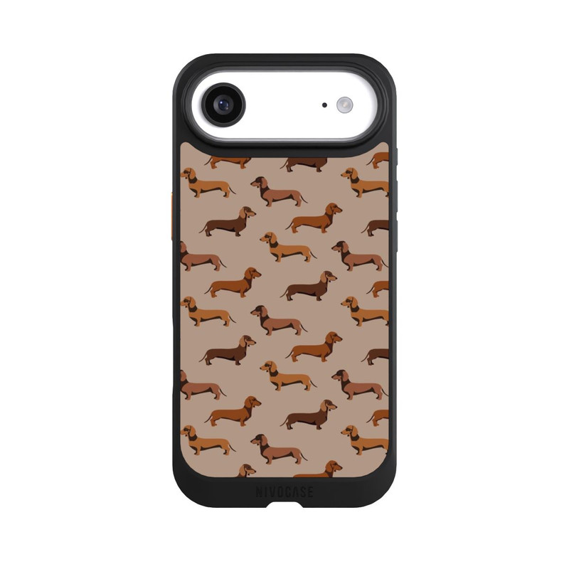 iPhone Air NIVOcore Modèle Teckel Brun