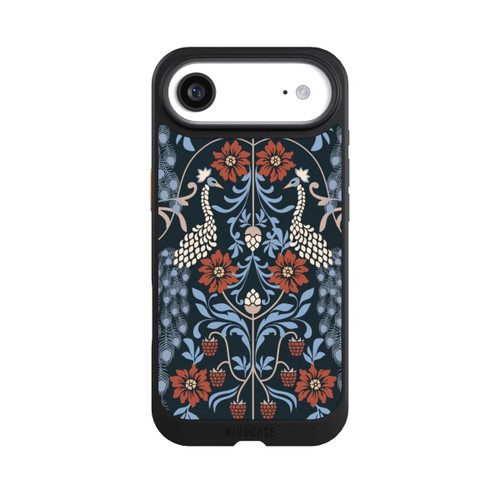 Apple iPhone Air NIVOcore Vintage Peacock Garden Arts and Crafts Floral Dark
