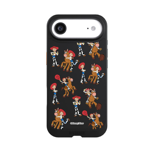 Apple iPhone Air NIVOcore Toy Story 5 Jessie Cowboy Pattern Transparent