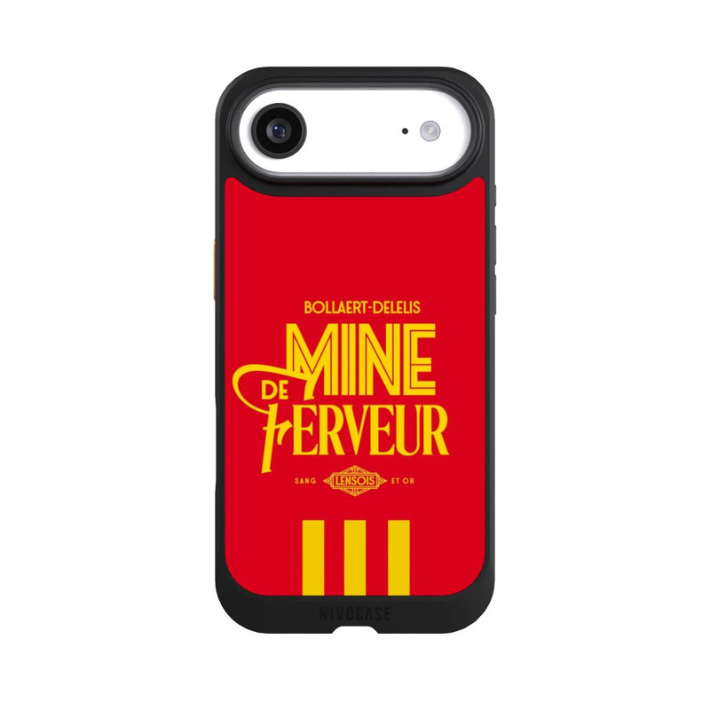 iPhone Air NIVOcore RC Lens Mine de Ferveur red