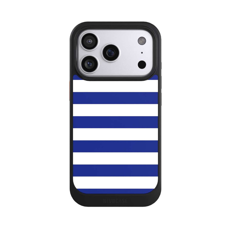 iPhone 17 Pro NIVOcore Sailorstripes Blau