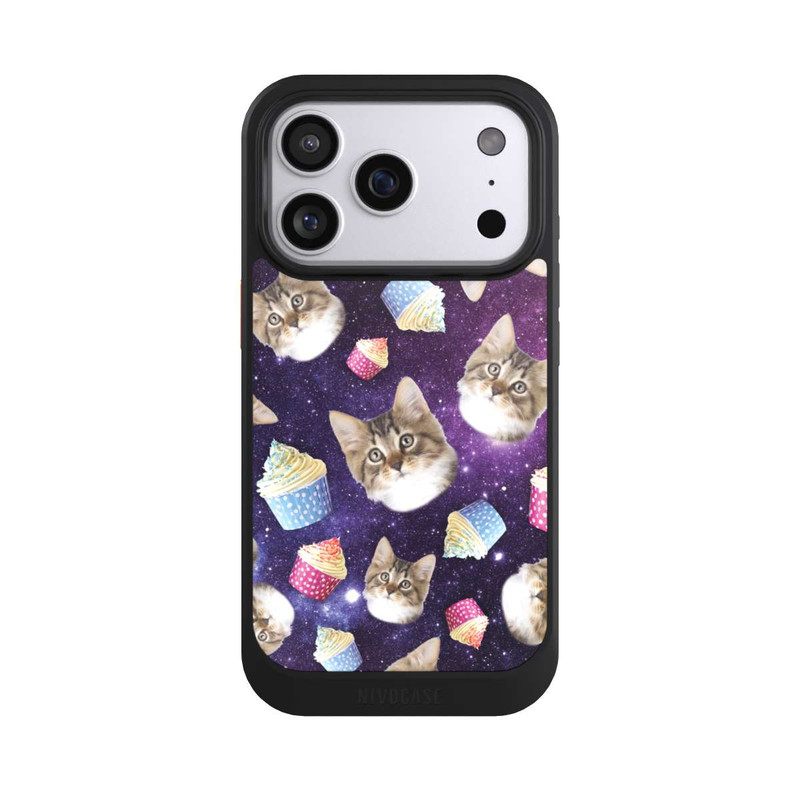 iPhone 17 Pro NIVOcore Crazy Galaxy Space Cats