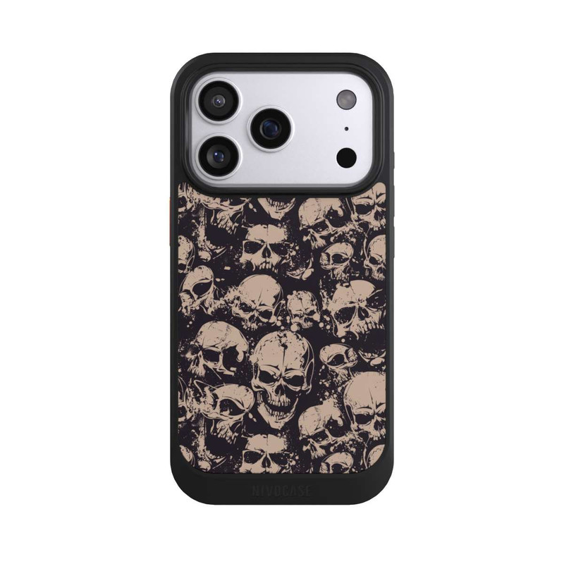 iPhone 17 Pro NIVOcore Halloween Totenköpfe