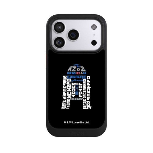 Apple iPhone 17 Pro NIVOcore R2-D2 Typo Grafisch