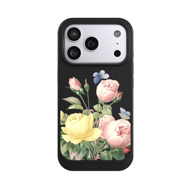 iPhone 17 Pro NIVOcore Pastell Rosen ohne Hintergrund