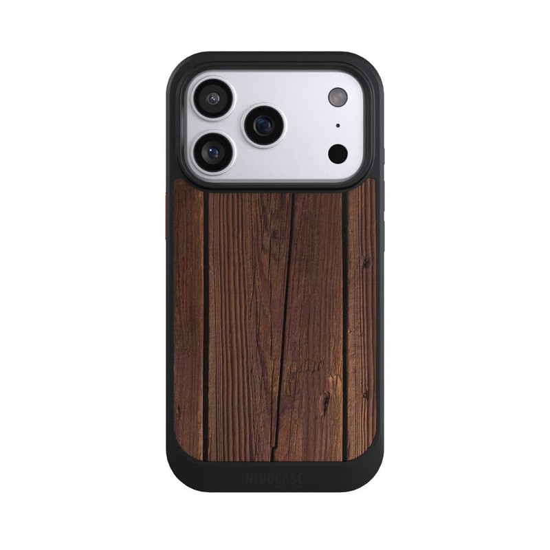 iPhone 17 Pro NIVOcore Look Grain du Bois