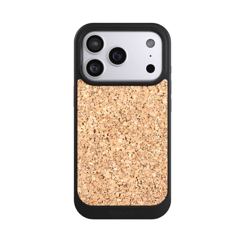 iPhone 17 Pro NIVOcore Kork Holzlook