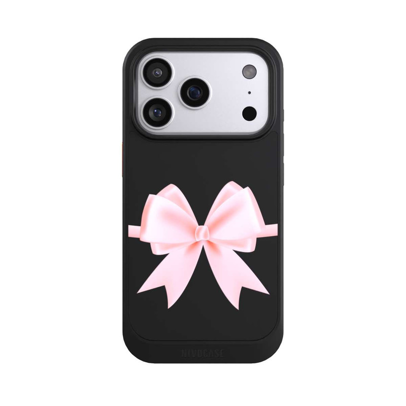 iPhone 17 Pro NIVOcore Ruban Rose sans Fond