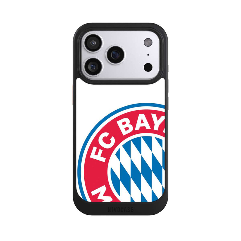 iPhone 17 Pro NIVOcore Großes FCB Logo Weiß