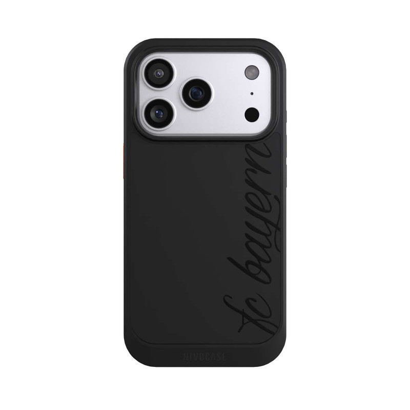 iPhone 17 Pro NIVOcore Black FCB Girlmotiv - transparent