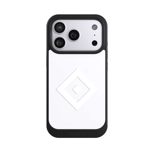 Apple iPhone 17 Pro NIVOcore Rauten Logo auf HSV Grau