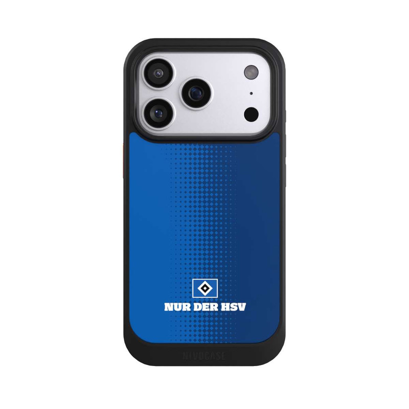 iPhone 17 Pro NIVOcore Nur der HSV - Trame de losange bleue