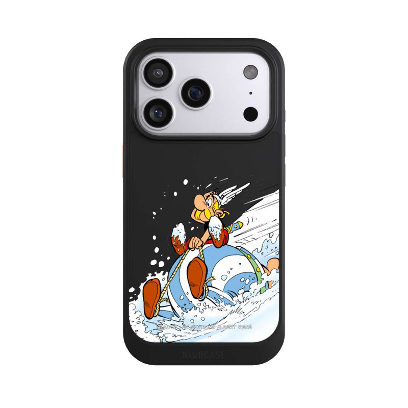 iPhone 17 Pro NIVOcore Astérix & Obélix Luge Transparent