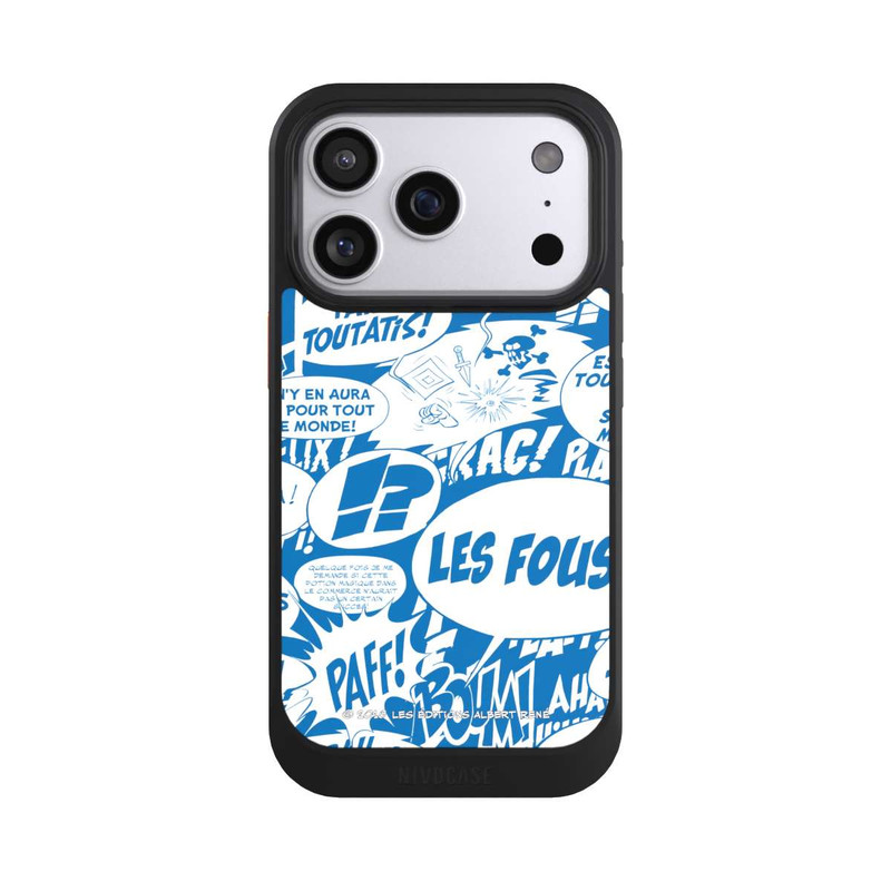 iPhone 17 Pro NIVOcore Bulles BD Astérix Bleu