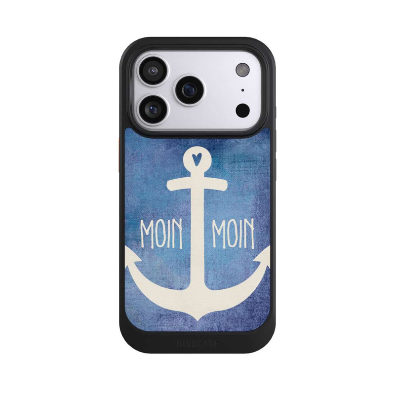 iPhone 17 Pro NIVOcore Moin Moin Anker Blau
