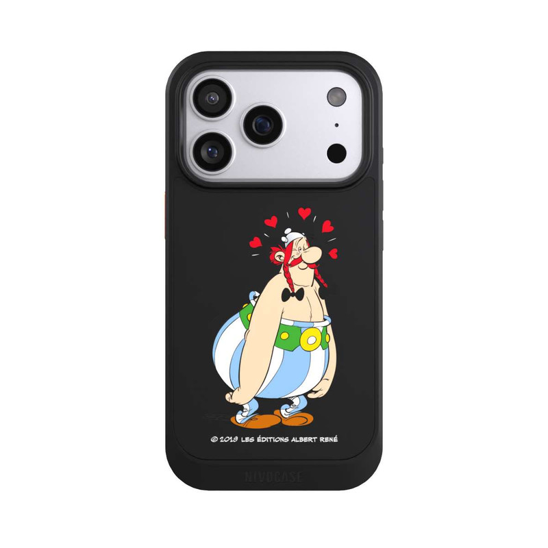 iPhone 17 Pro NIVOcore Obélix Amoureux Transparent