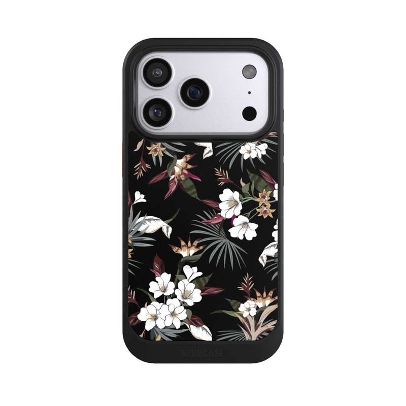 iPhone 17 Pro NIVOcore Flowers Black