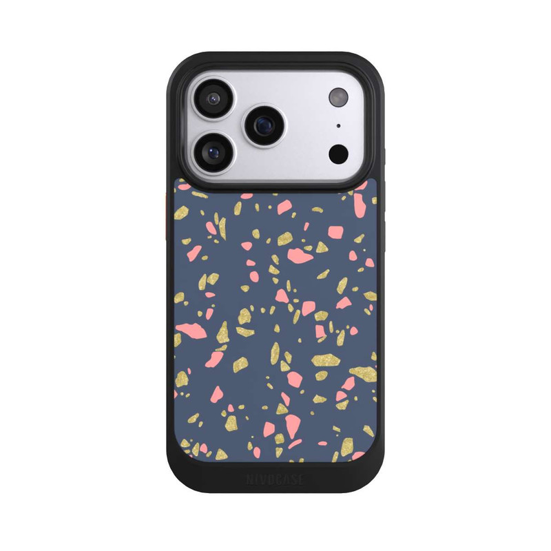 iPhone 17 Pro NIVOcore Terazzo Look d'or