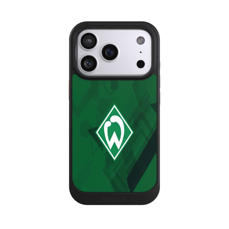 iPhone 17 Pro NIVOcore Grüne Grafikelemente - Werder Bremen
