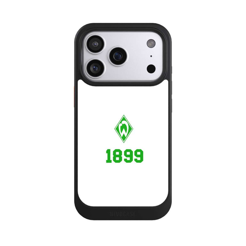 iPhone 17 Pro NIVOcore 1899 Grün-Weiß Lebenslang Weiss - Werder Bremen