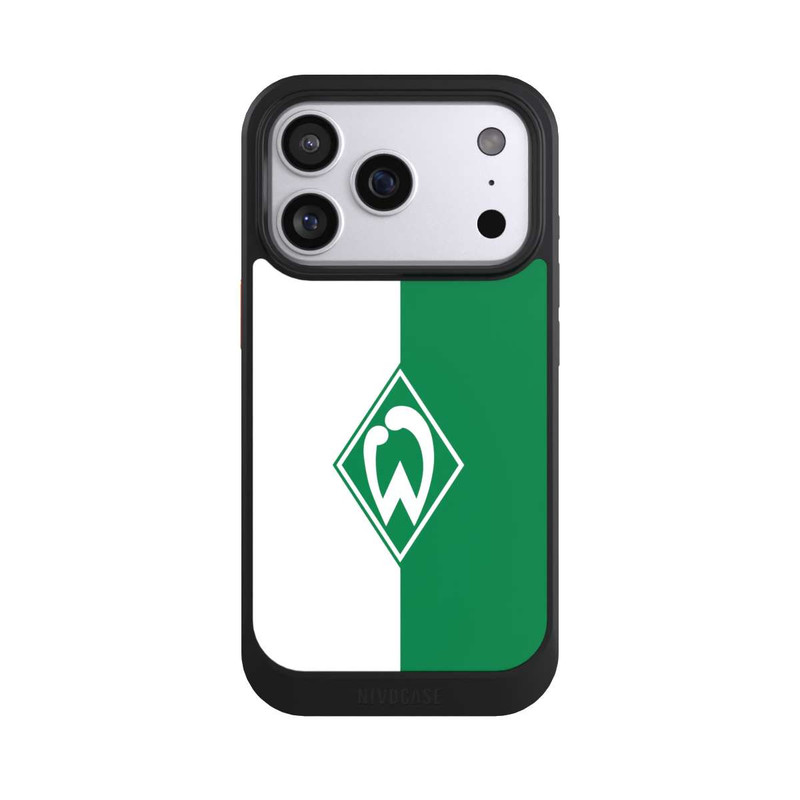 iPhone 17 Pro NIVOcore Weiß-Grün - Werder Bremen
