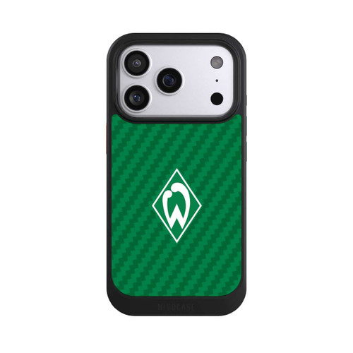 Apple iPhone 17 Pro NIVOcore Carbonlook - Werder Bremen