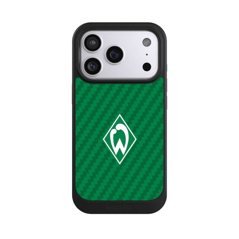 iPhone 17 Pro NIVOcore Carbonlook - Werder Bremen