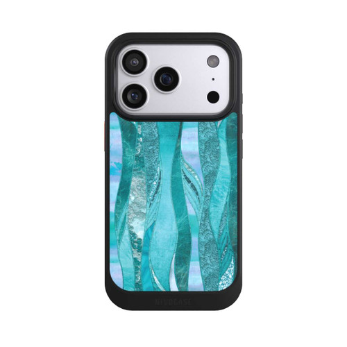 Apple iPhone 17 Pro NIVOcore glamouröser Glitzerlook blau