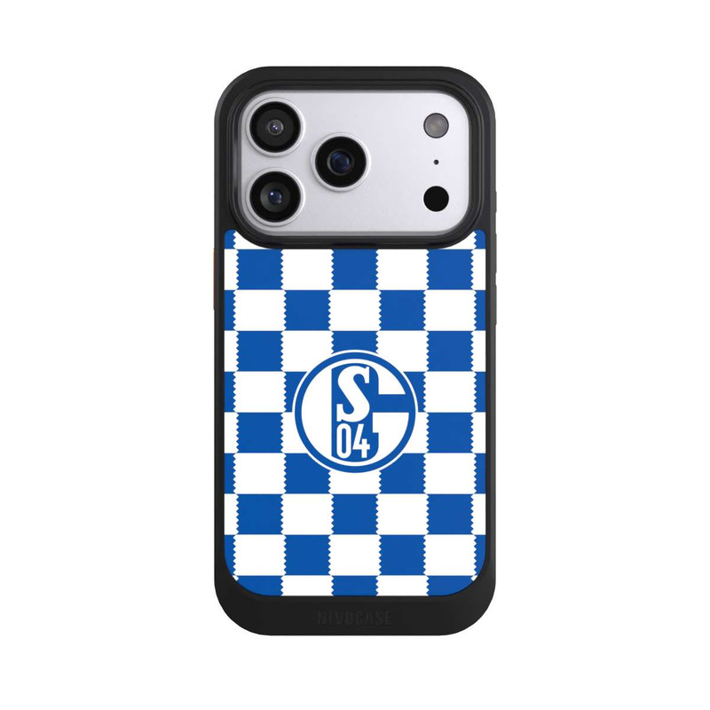 iPhone 17 Pro NIVOcore Muster Schalke 04