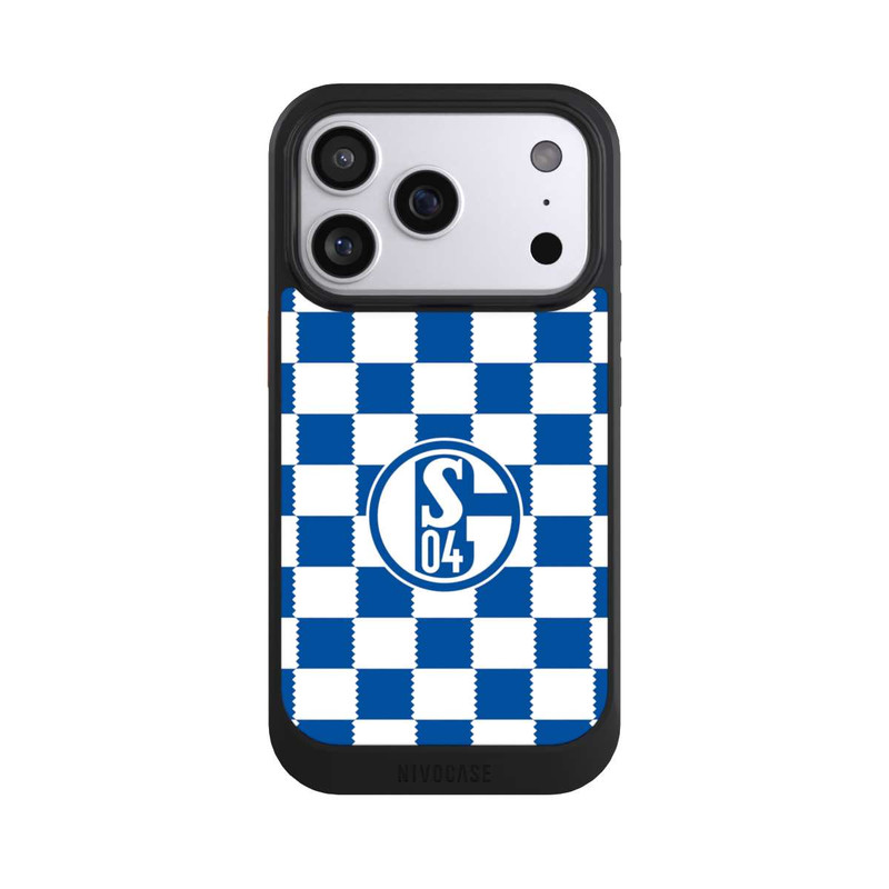iPhone 17 Pro NIVOcore Muster Schalke 04