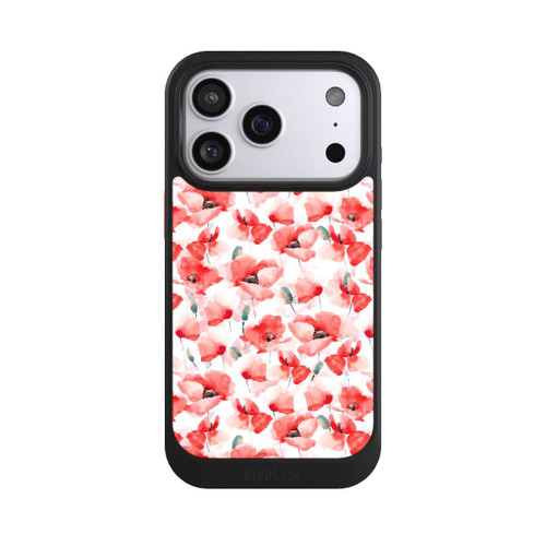 Apple iPhone 17 Pro NIVOcore Mohnblumen Muster