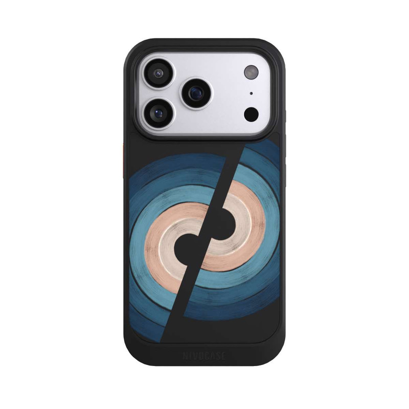 iPhone 17 Pro NIVOcore Retro-Regenbögen