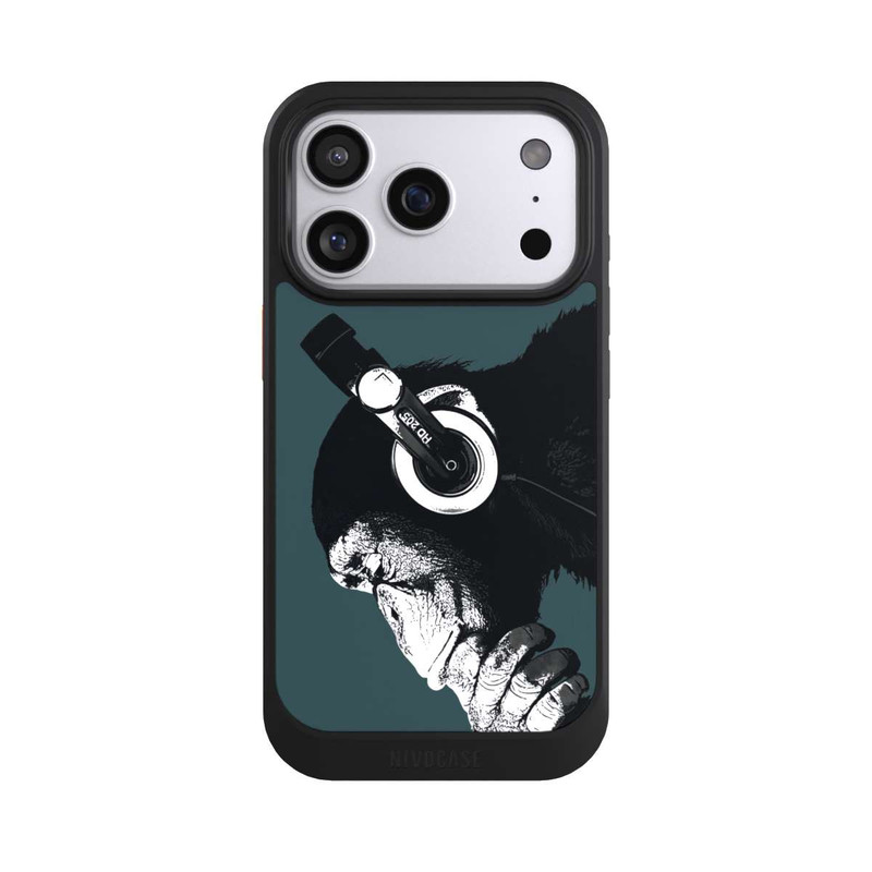 iPhone 17 Pro NIVOcore Denkender Affe Blau