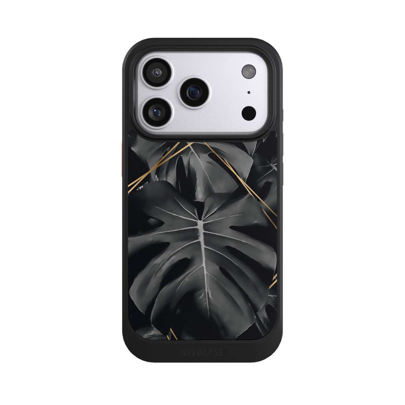 iPhone 17 Pro NIVOcore Black Leaves