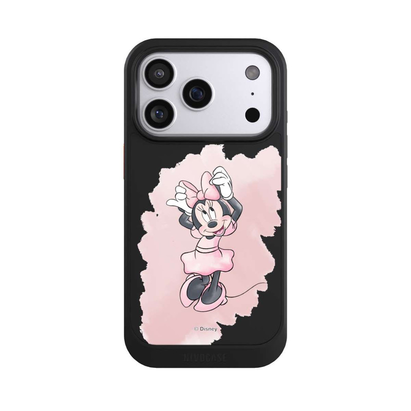 iPhone 17 Pro NIVOcore Minnie Aquarell transparent