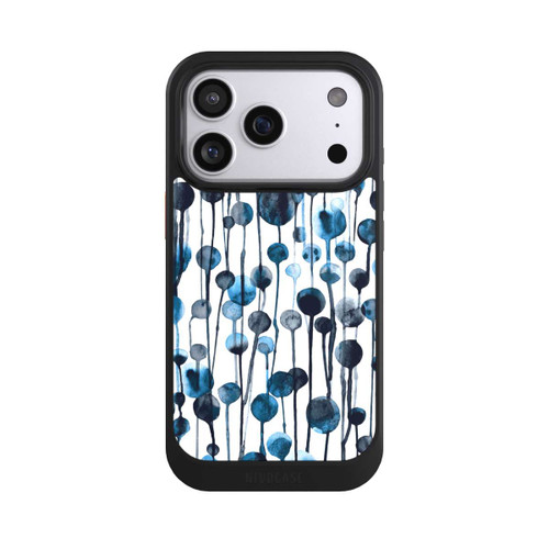 Apple iPhone 17 Pro NIVOcore Tropfende Punkte blau