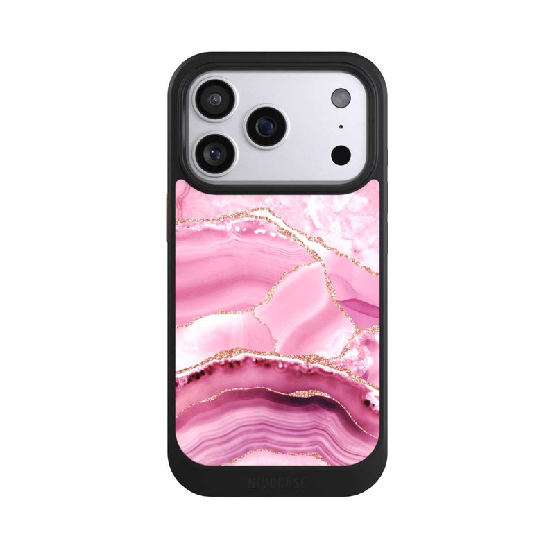 iPhone 17 Pro NIVOcore Meerjungfrauen Pink Marmor