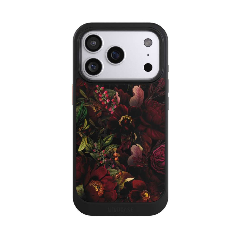 iPhone 17 Pro NIVOcore Champ de Fleurs Foncé