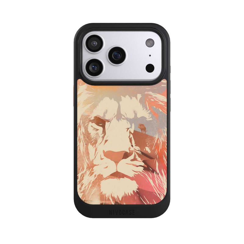 iPhone 17 Pro NIVOcore Lion du désert