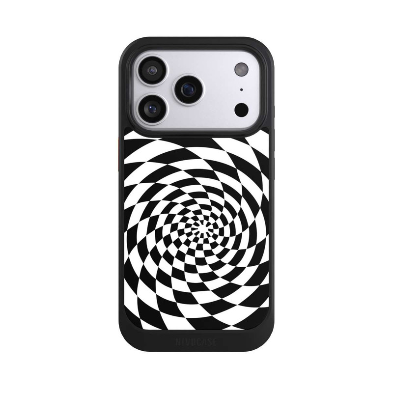 iPhone 17 Pro NIVOcore Schwarz-Weiß Illusion