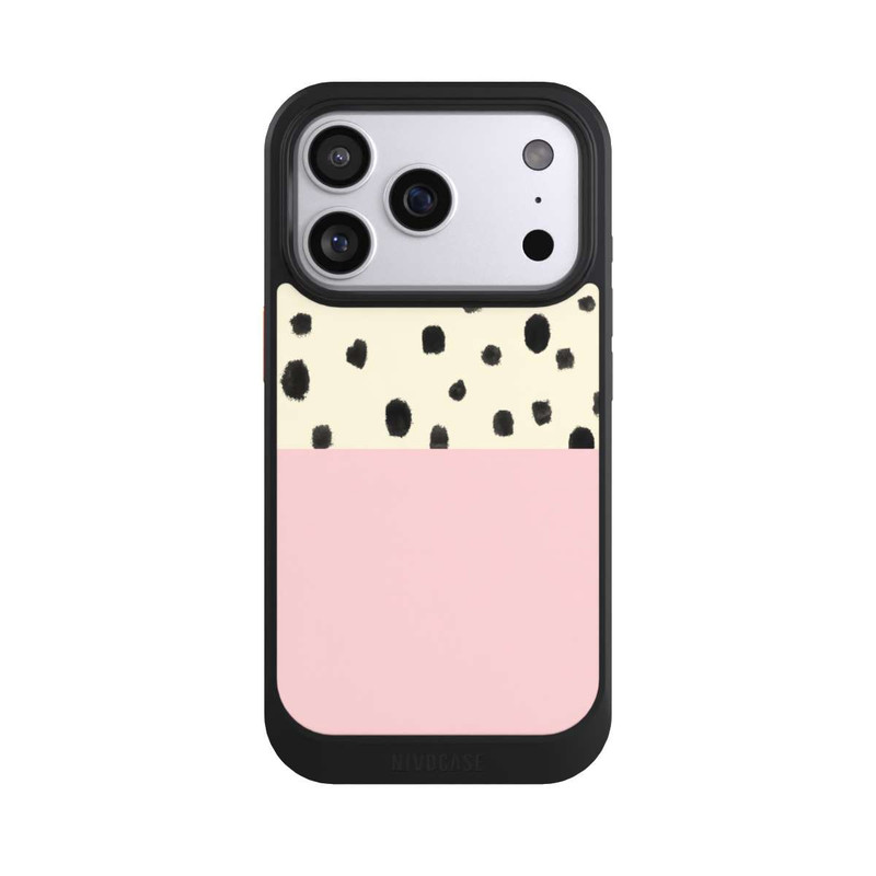 iPhone 17 Pro NIVOcore Punkte und Rosa