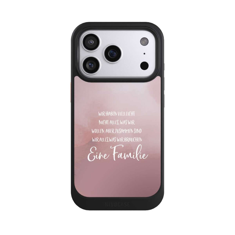 iPhone 17 Pro NIVOcore Eine Familie Altrosa