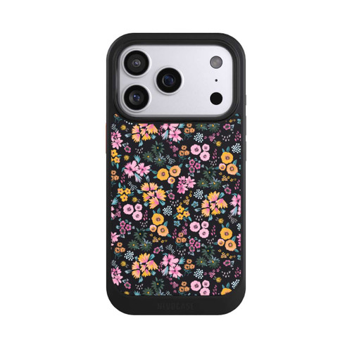 Apple iPhone 17 Pro NIVOcore Petites Fleurs colorées Noir 2