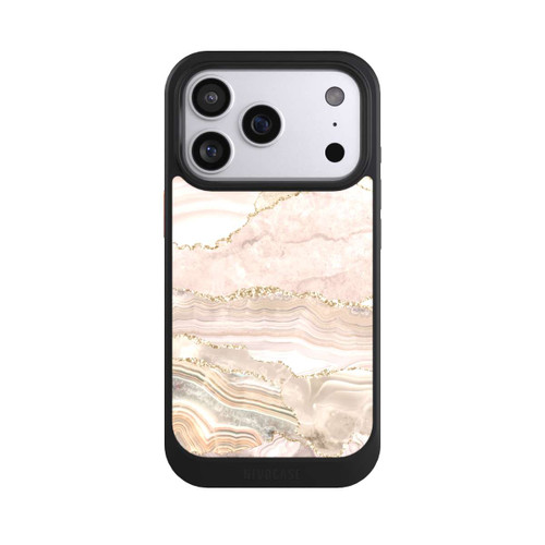 Apple iPhone 17 Pro NIVOcore Marmor rosa-goldene Streifen