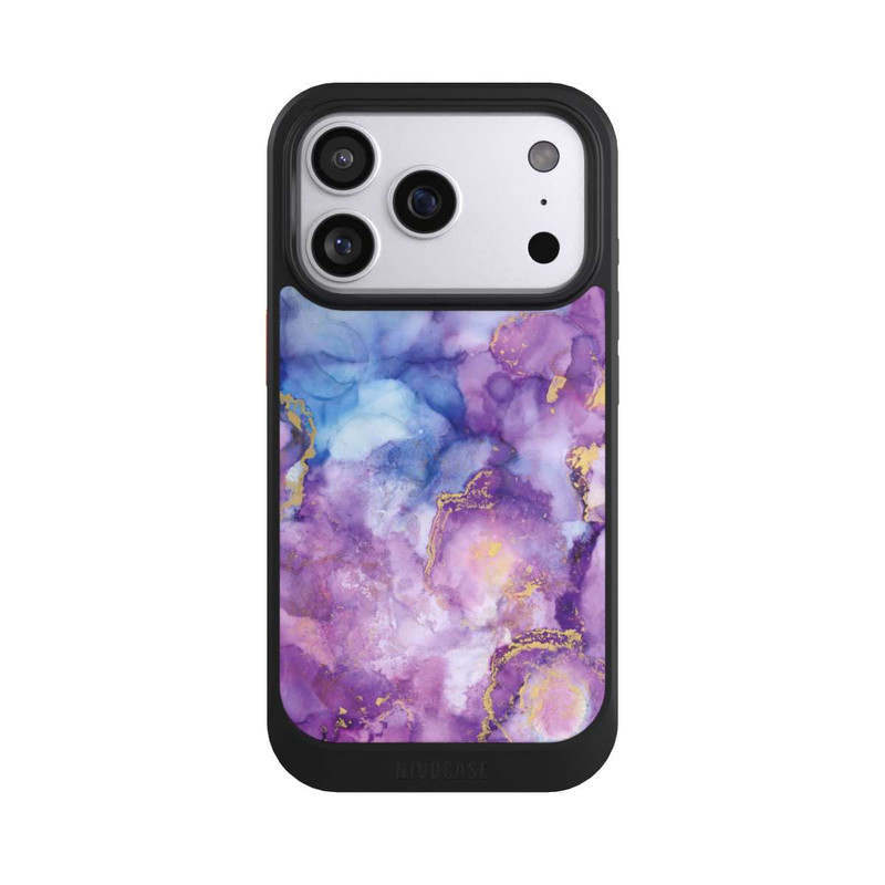 iPhone 17 Pro NIVOcore Encre tourbillonnante violette